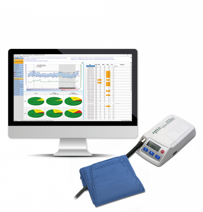 24h ABPM - hospital - AMEDTEC medical technology made in Aue